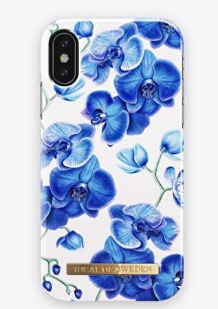 Ideal Of Sweden Iphone  XS Baby Blue Orchid Arka Kapak